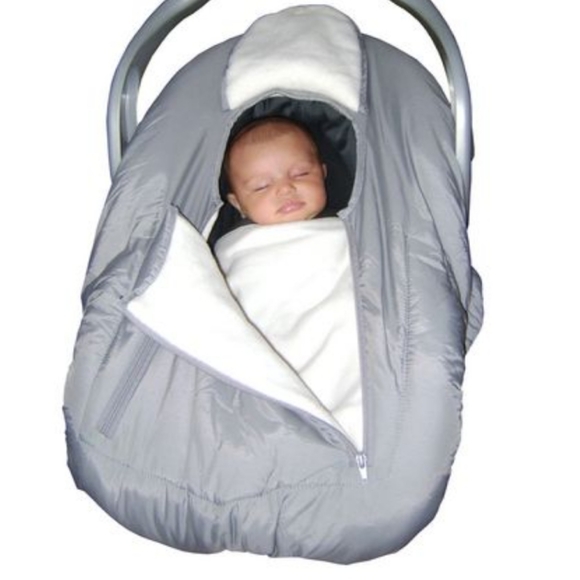 🎉 JOLLY JUMPRER -  "Sneak A Peak" Car Seat Cover - Picture 2 of 8